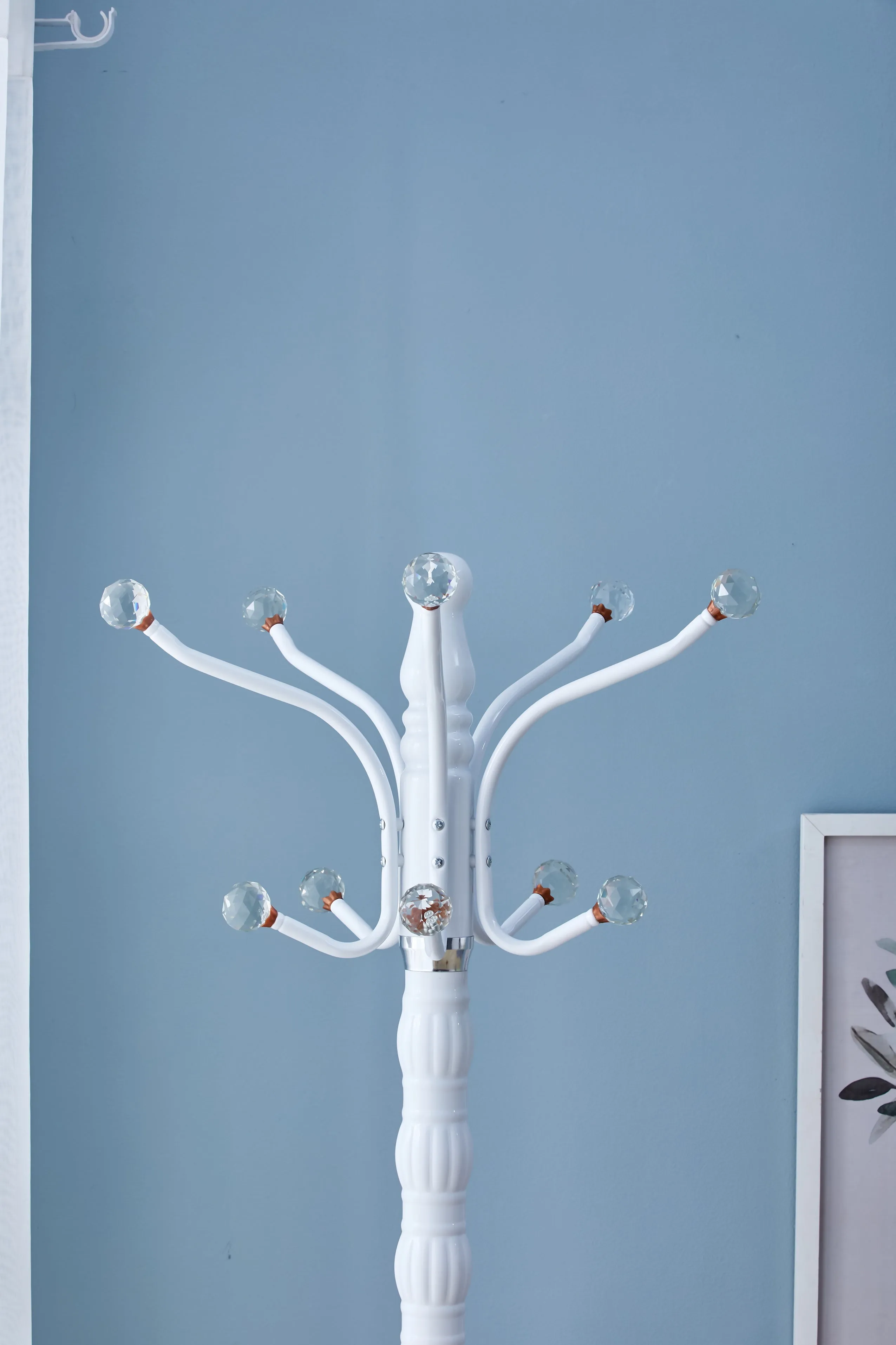 VETRO Sturdy Coat Hanger Colours: Black, Brown, Cream, White & Grey