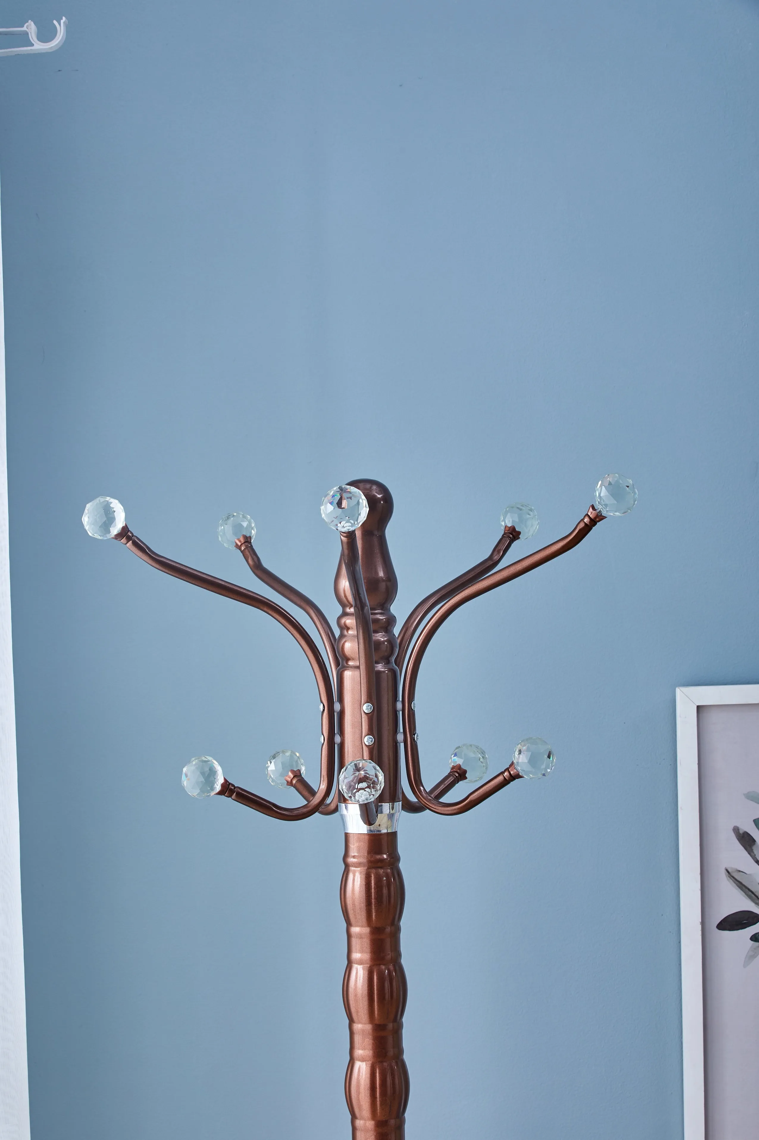 VETRO Sturdy Coat Hanger Colours: Black, Brown, Cream, White & Grey