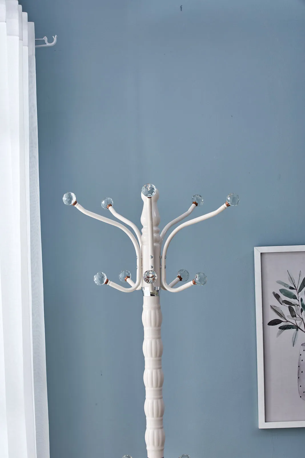 VETRO Sturdy Coat Hanger Colours: Black, Brown, Cream, White & Grey