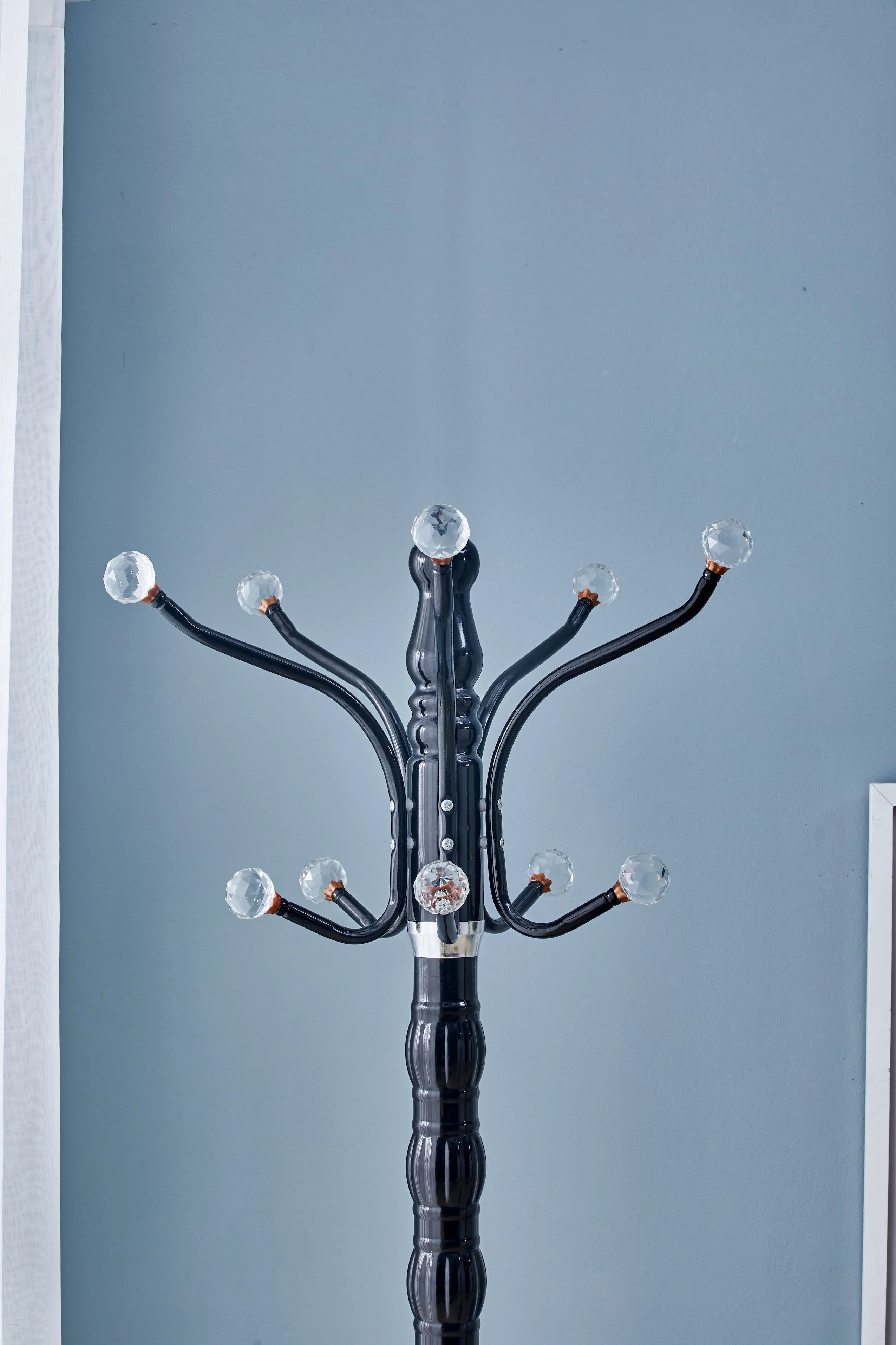 VETRO Sturdy Coat Hanger Colours: Black, Brown, Cream, White & Grey