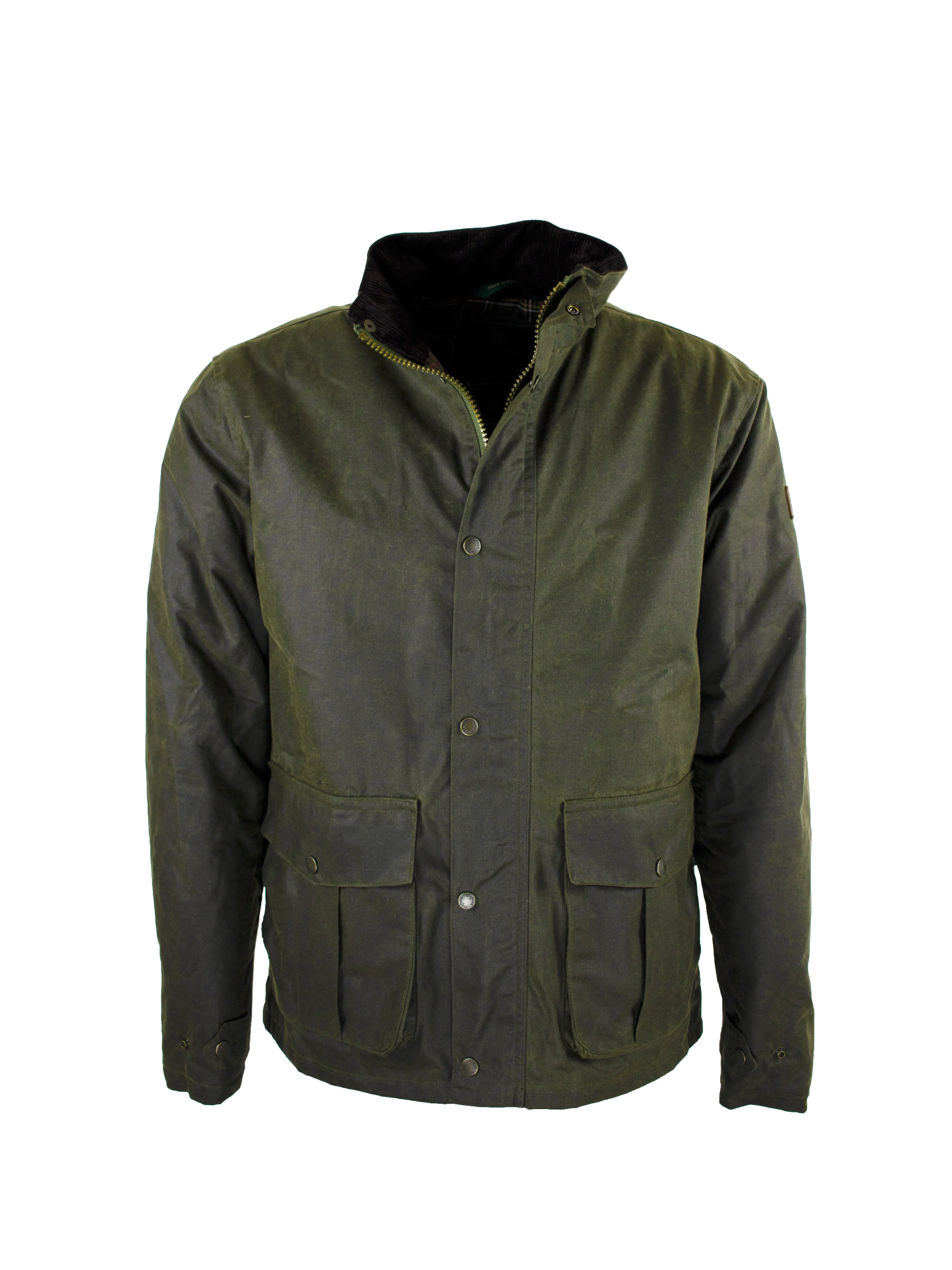 W50 - Men's Kendal Antiquity Wax Jacket - GREEN