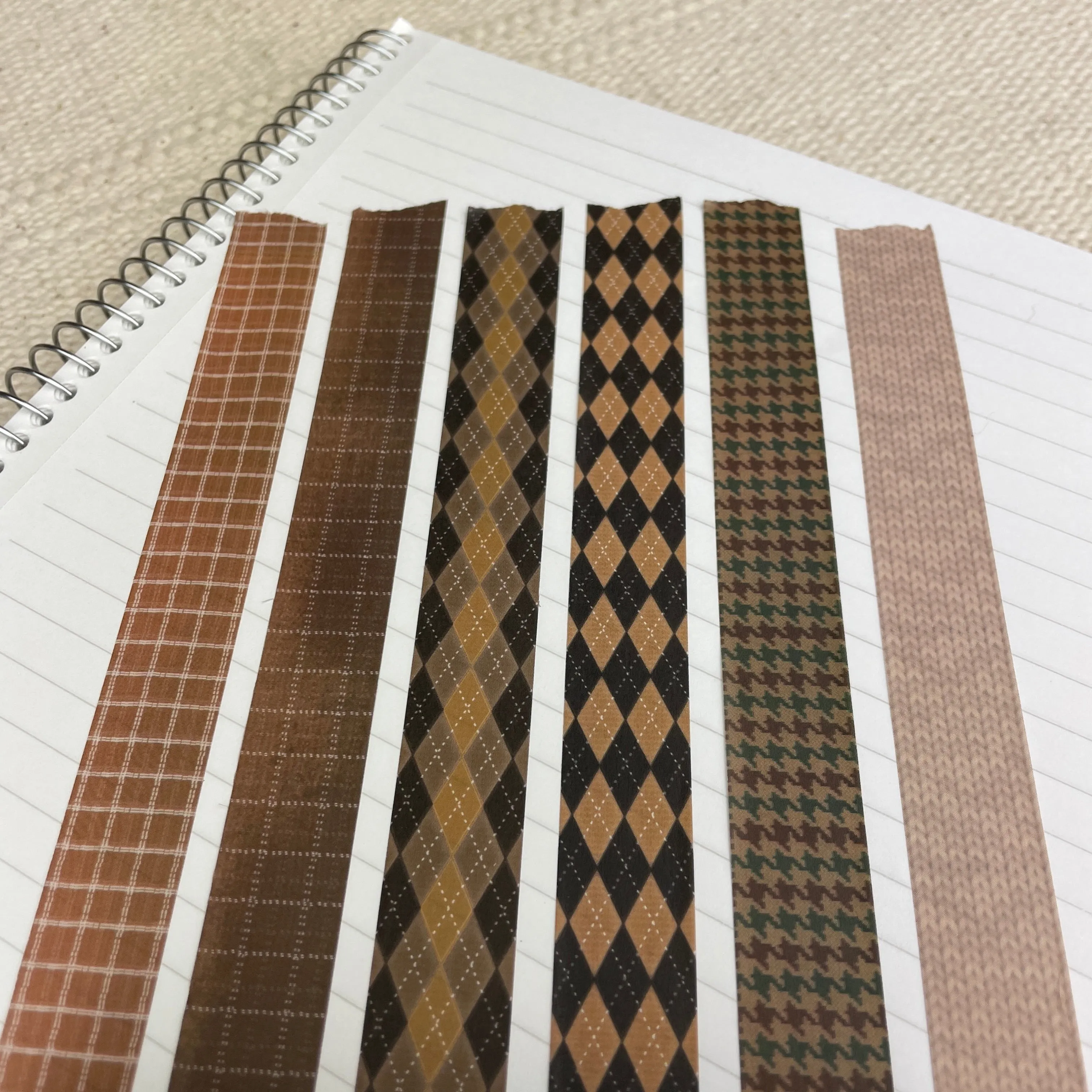 Washi Tape - Sweater Wardrobe Collection (Saiko Stationery Exclusive!)