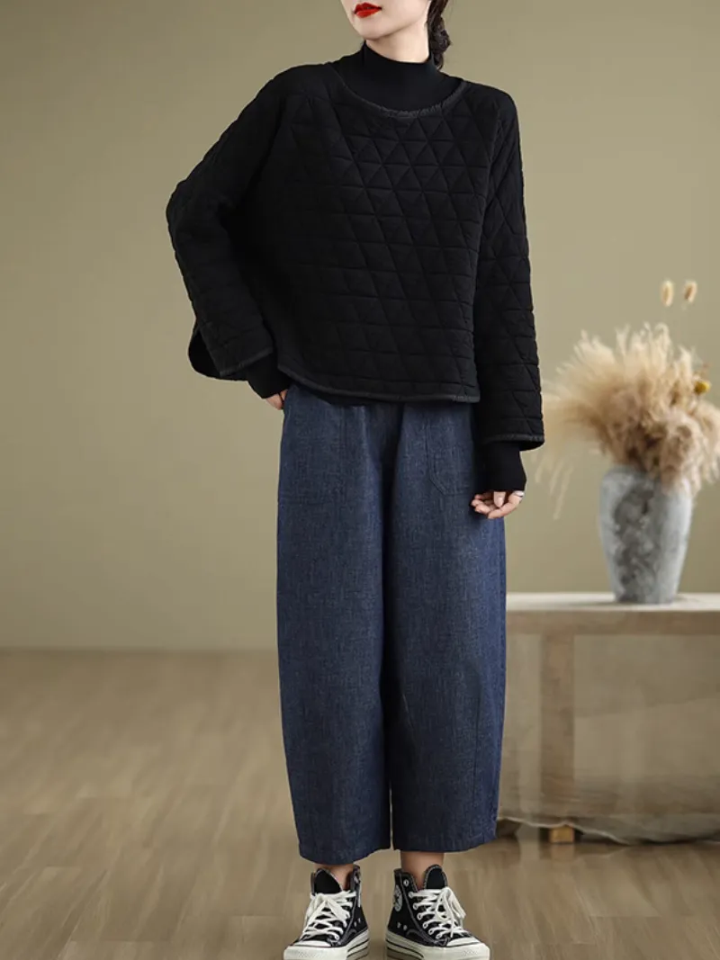 Women’s Casual Wear Comfortable Round Neck Sweater