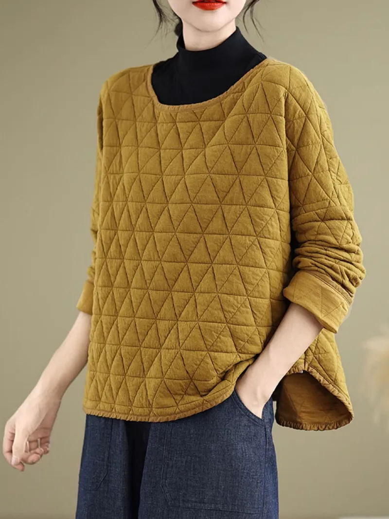 Women’s Casual Wear Comfortable Round Neck Sweater