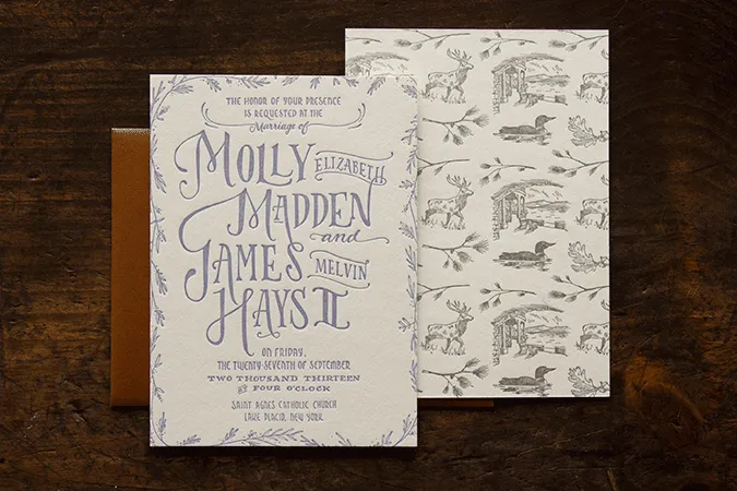 Woodland Toile in the Fall