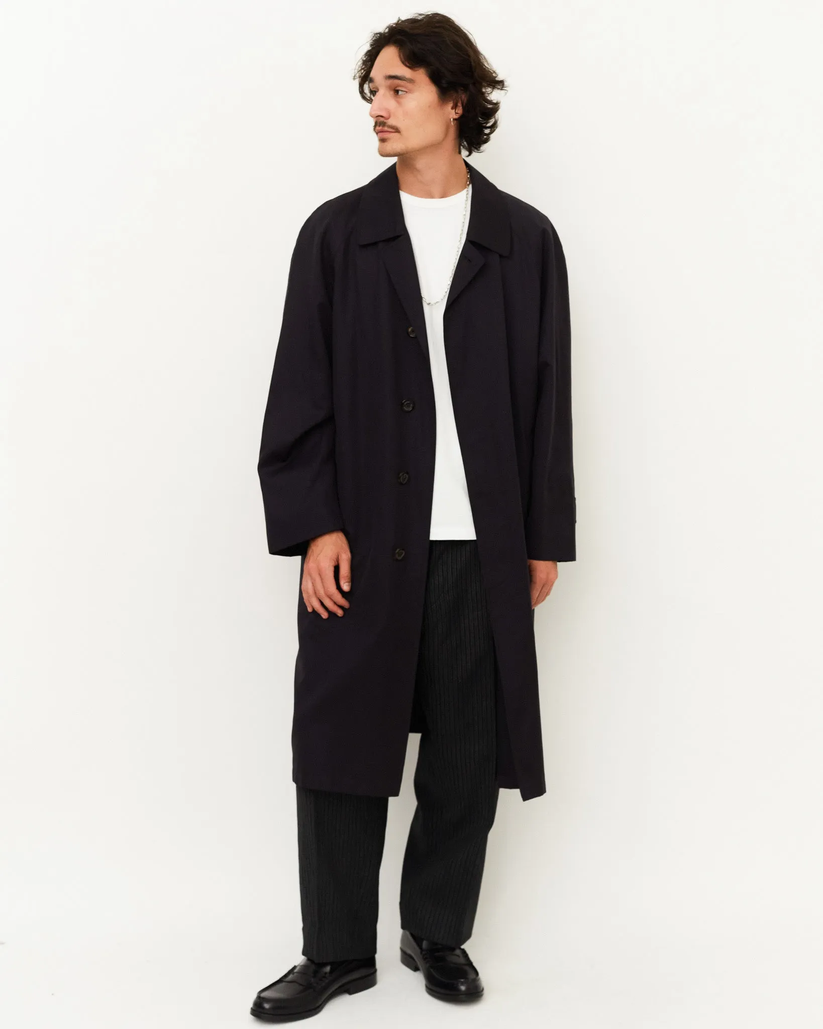 Wool/Silk Top Coat