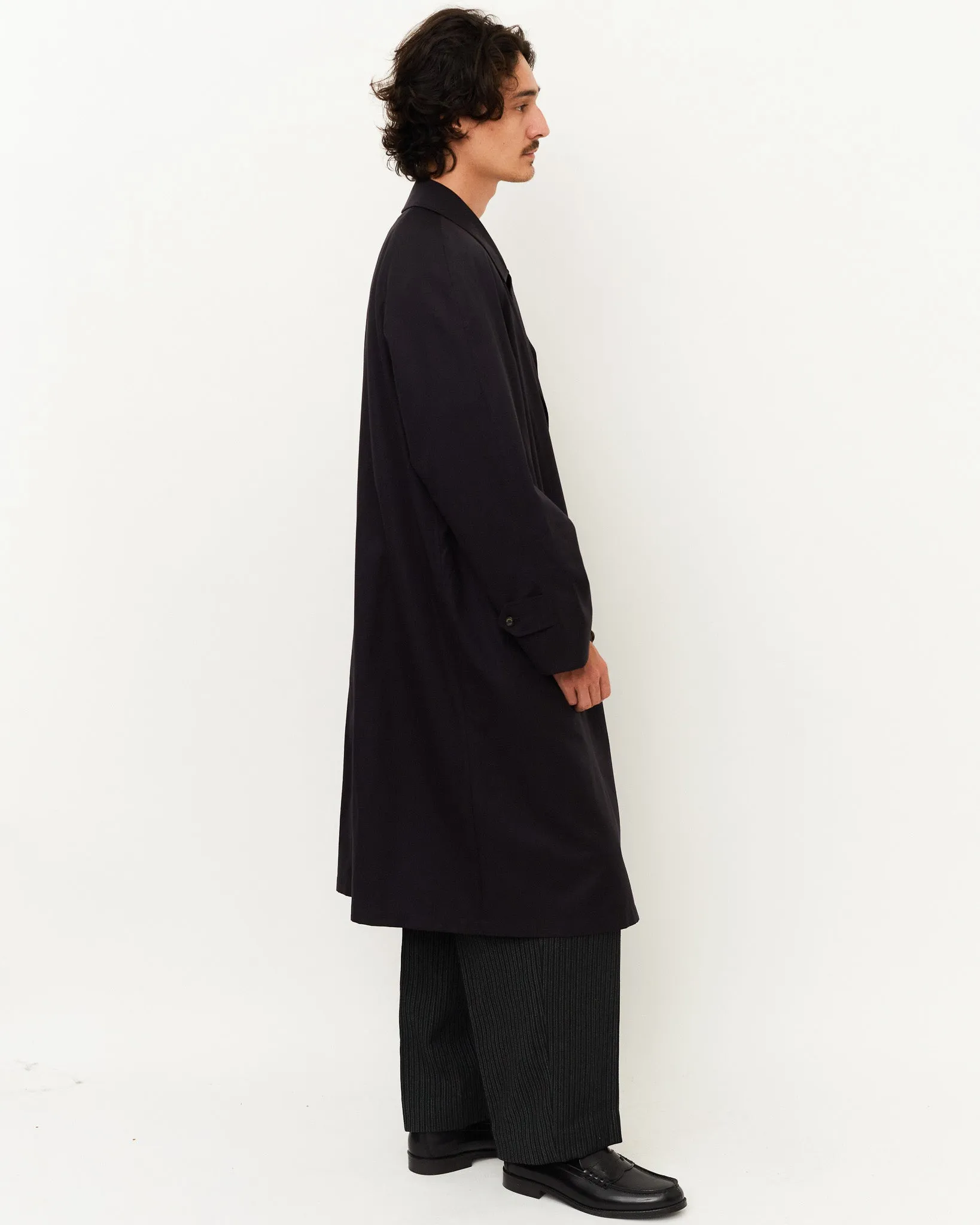 Wool/Silk Top Coat
