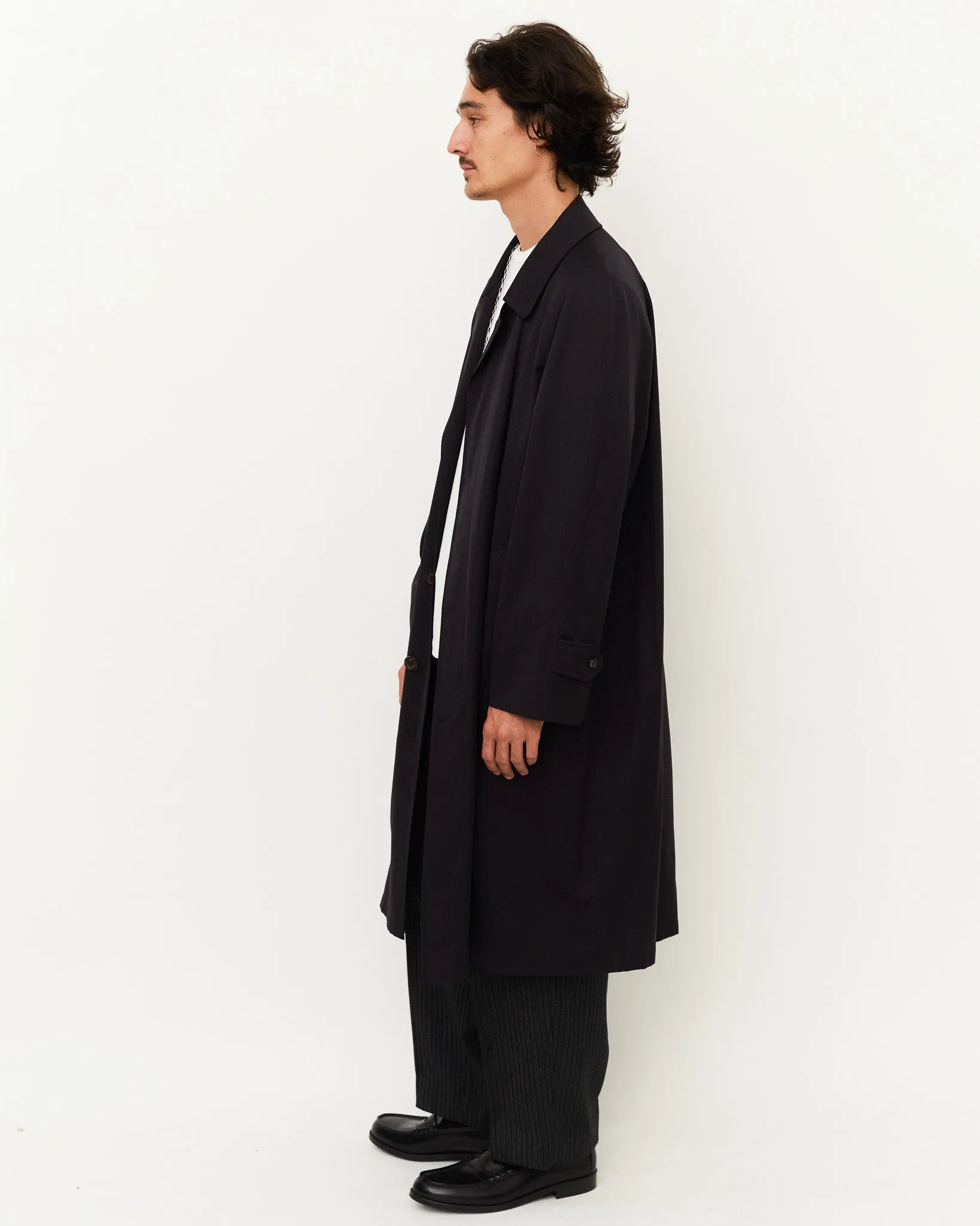 Wool/Silk Top Coat