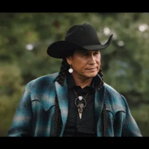 Yellowstone Season 4 Moses Brings Plenty Wool Coat