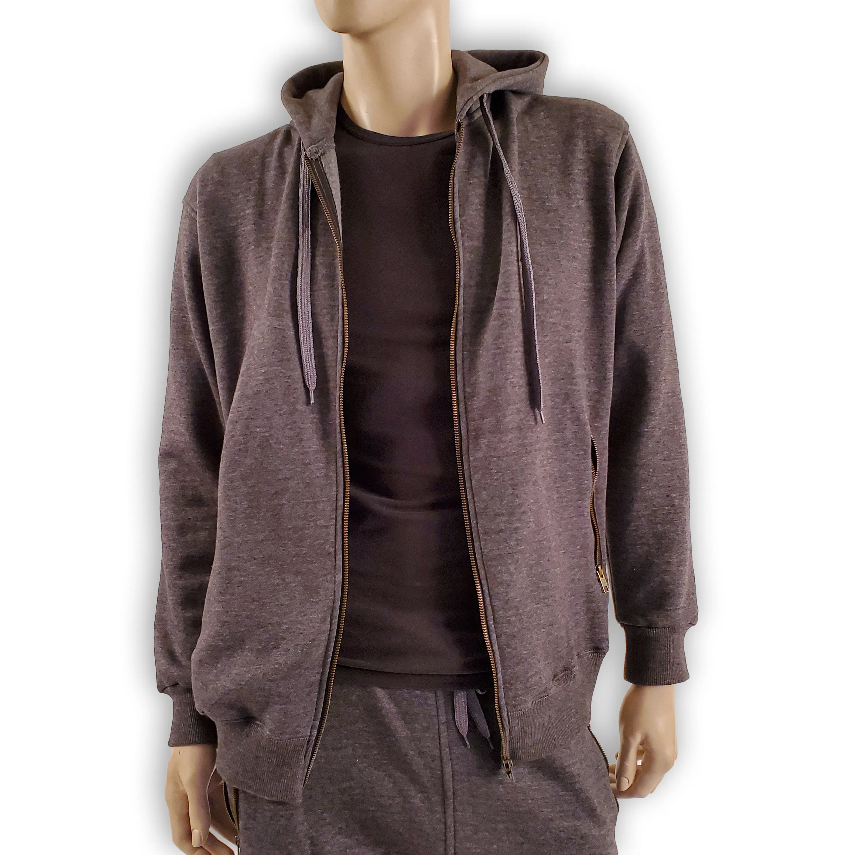 Zippered Pocket Hoodie